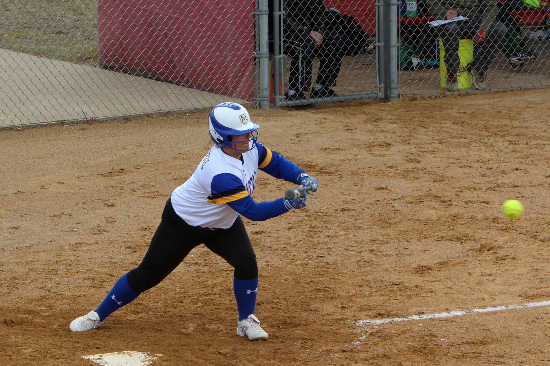 Fall Creek at McDonell softball 4-18-19